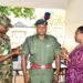 REMAIN DISCIPLINE, APOLITICAL.. Commander Guards Brigade to newly decorated Soldiers