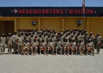 GOC Decorates 37 Newly Promoted Soldiers, Calls For Discipline, Loyalty to the Nigerian Army