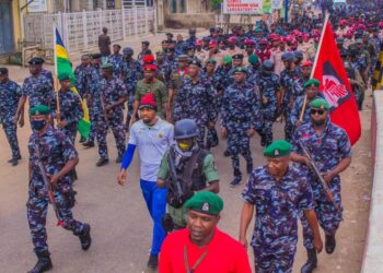 Kano Police Commissioner Leads Joint Operation Show of Force for Public Confidence and Security Awareness